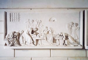Criton fermant les yeux de Socrate