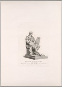 George Washington, vue de face, de l