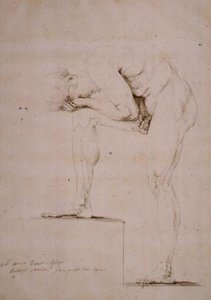 Nu masculin pleurant - Antonio Canova