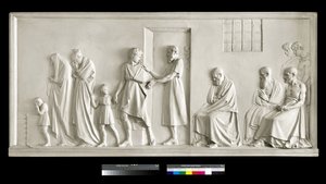 Socrate quittant sa famille - Antonio Canova