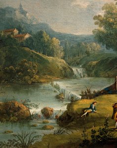 Le printemps, par Antonio Diziani (détail)
