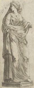 Femme tournée vers la droite