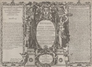 Frontispice pour Dessins de la guerre, siège et assaut de l