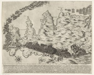Arrivée des renforts à Malte - Antonio Francesco Lucini
