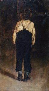 Regardant la Madone - Antonio Mancini