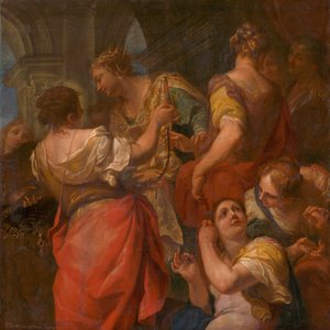 Achille et les filles de Lycomède