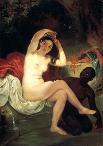 Bethsabée au bain, 1832 - Antonio Molinari