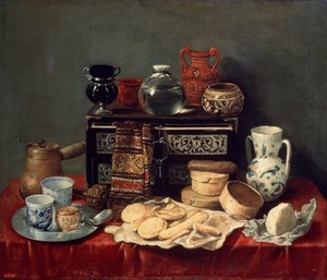 Nature morte avec un coffre en ébène, 1652