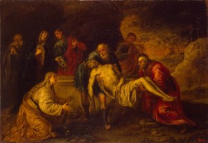 La Mise au tombeau du Christ, entre 1640 et 1650 - Antonio Pereda y Salgado de