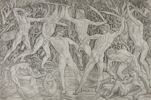 Bataille des hommes nus - Antonio Pollaiuolo