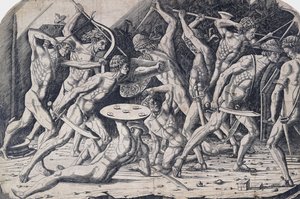 Hercule et les Géants, vers 1475-80 - Antonio Pollaiuolo