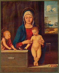 Madone et Enfant avec Saint Jean-Baptiste, 1903 - Antonio Solario
