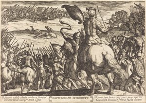 David tue Goliath - Antonio Tempesta