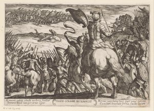 David tue Goliath - Antonio Tempesta