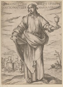 Saint Jean (Qui conceptus est de spiritu sancto natus ex Maria virgine, série Christ, Marie et les apôtres)