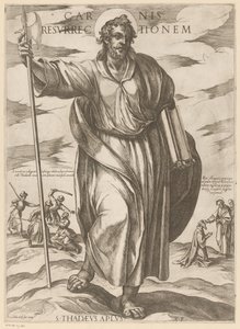 Saint Jude Thaddée (Carnis resurrectionem) - Antonio Tempesta