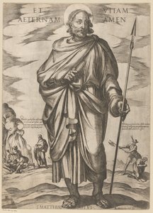 Saint Matthias (Christ, Marie et les apôtres)