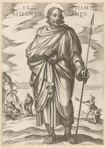Saint Matthias (Et vitam aeternam amen) (Christ, Marie et les apôtres)