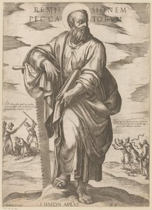 Saint Simon (Christ, Marie et les apôtres)