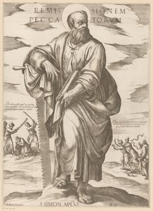 Saint Simon (Christ, Marie et les apôtres)