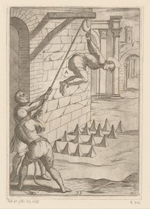 Torture: la chute sur des pointes acérées (série Martyrs chrétiens)