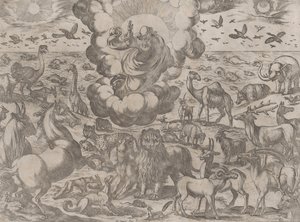 Dieu créant les animaux