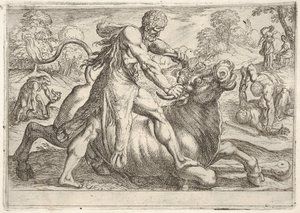 Hercule et Achéloüs