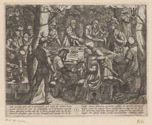 Julius Civilis raconte aux anciens néerlandais qu