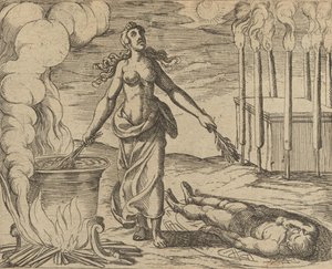 Médée rendant la jeunesse à Éson, publié après 1606