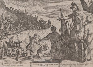 Planche 13 : Gédéon choisissant ses soldats, des Batailles de l