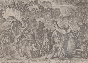 Planche 8 : Les Égyptiens se noyant dans la mer Rouge, des 