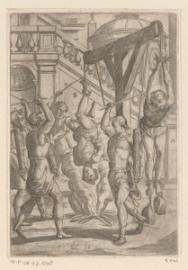 Martelingen ondergaan door christelijke martelaars (Varia tormentorum et supplicioru crudelium)