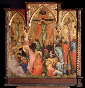Crucifixion, avec les deux voleurs crucifiés avec Jésus-Christ