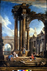 Archéologues et architectes (qui dessinent et mesurent)