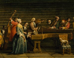 Concert à la Villa (détail)