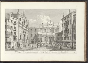 Vue sur Campo San Salvador à Venise