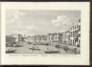 Vue sur le Grand Canal à Venise - Antonio Visentini