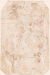 Présentation de la Vierge au Temple (verso)