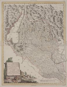 La région de Vérone avec le district de Cologna