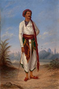 Homme hindou - Antonio Zeno Shindler