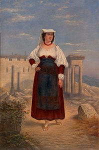 Femme italienne - Antonio Zeno Shindler