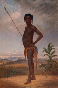 Homme Niam-Niam, vers 1893