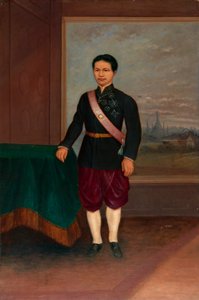 Homme siamois, vers 1890-1899