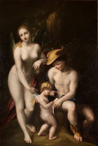 Vénus avec Mercure et Cupidon, L