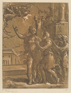 Empereur Auguste et la Sibylle Tiburtine - Antonio da Trento