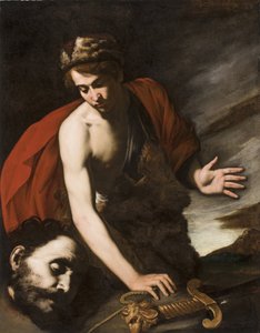 David avec la tête de Goliath
