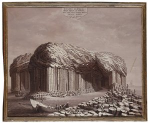 La grotte de Fingal, Écosse
