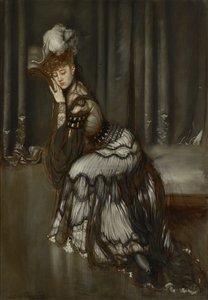Portrait de Madame Salvator - Antonio de la Gandara