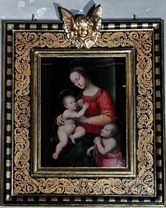 Madone et enfant avec Saint Jean-Baptiste - Antonio del Ceraiolo