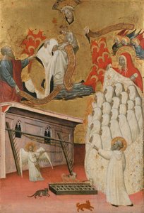 Sainte Francesca Romana vêtue par la Vierge, ca. 1445